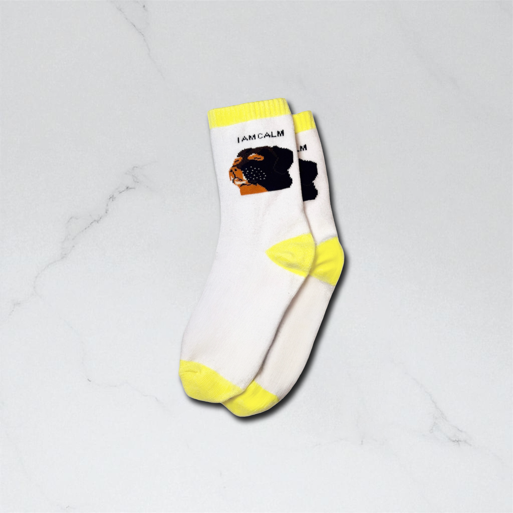 Relax Dog Meme Socks